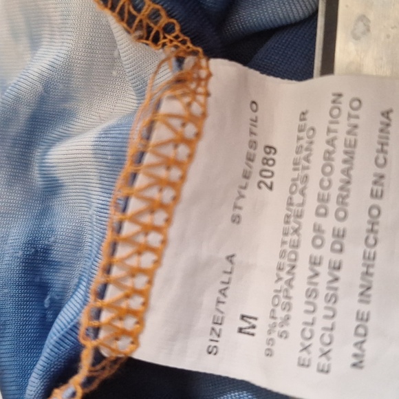 Just Love, Tie Dyed Razor Back Maxi Size Med Tall - Picture 6 of 7